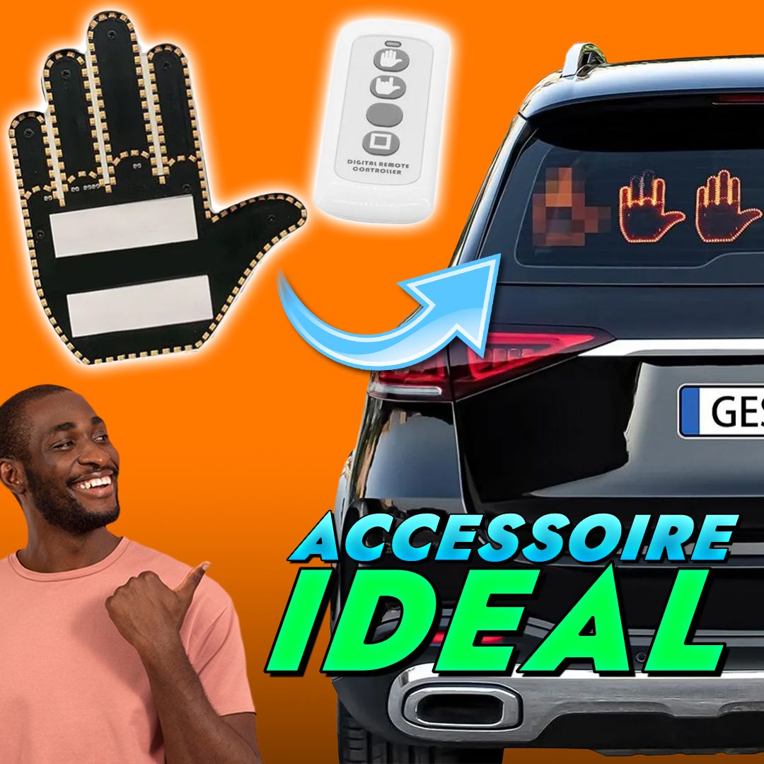 Rear Windshield LED Light - Safety and Style in One - COD