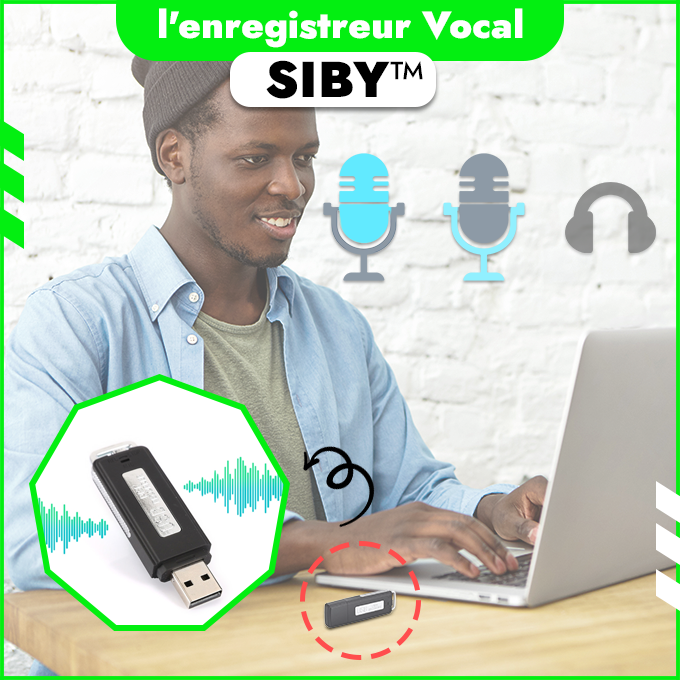 USB VOICE RECORDER WITH VOICE DETECTION-GN