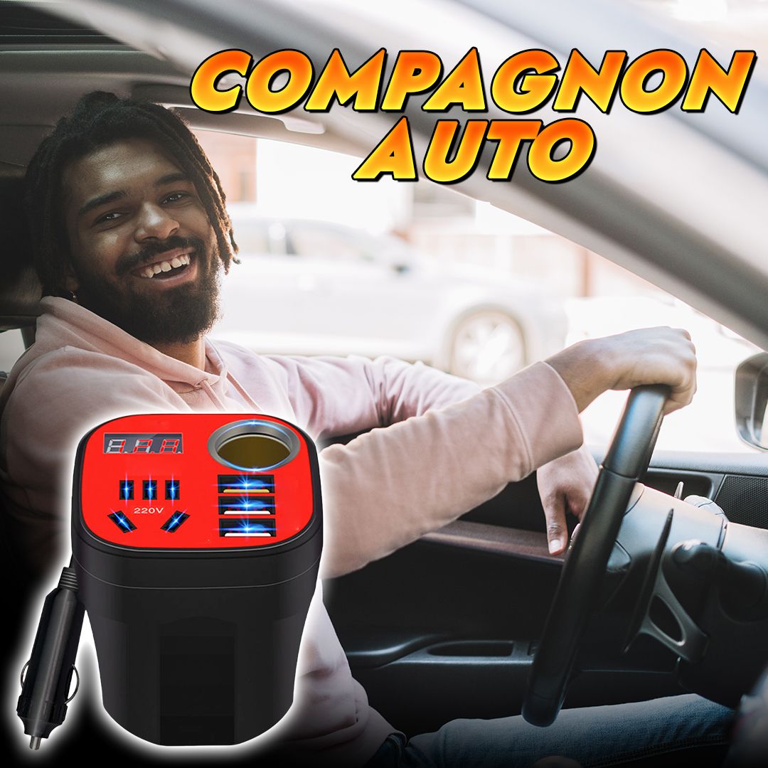 Onduleur pour gobelets de voiture-RDC