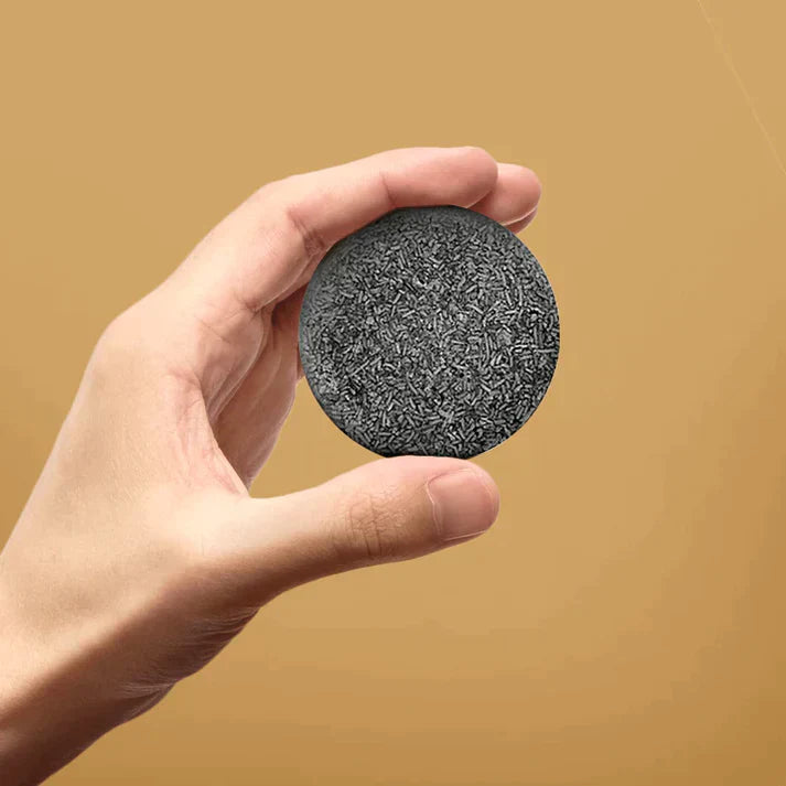 Sabon au charbon de bambou pour cheveux gris-GNK