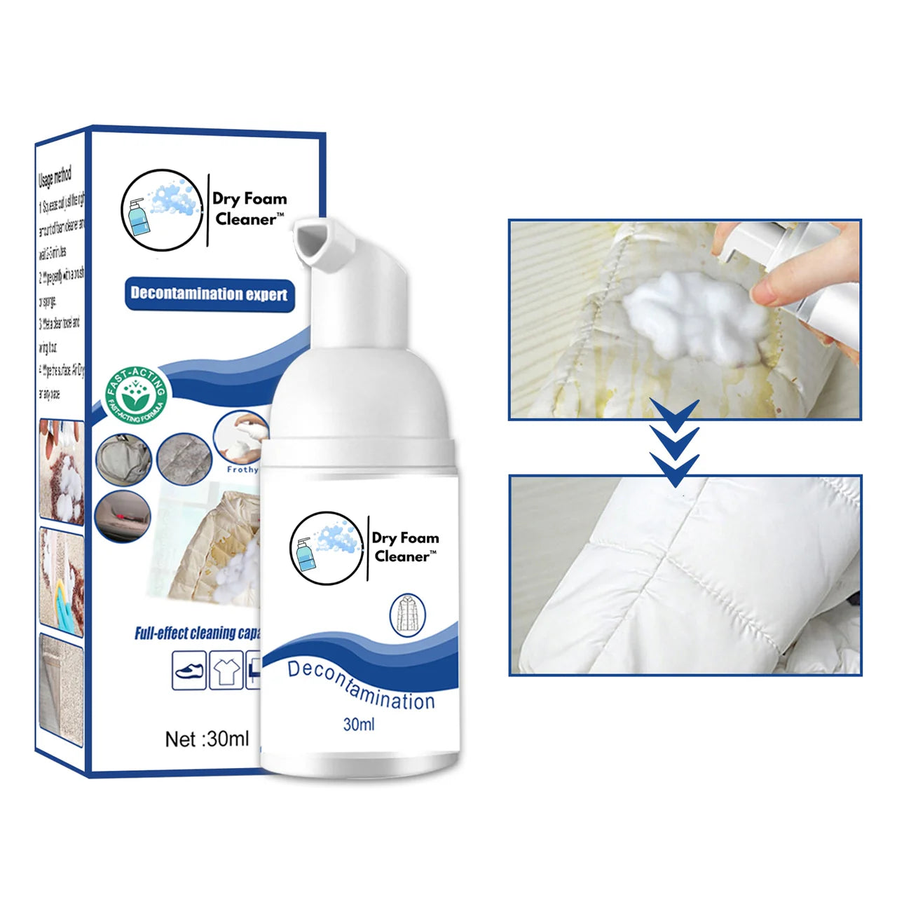 Nettoyant en mousse sèche-CNG