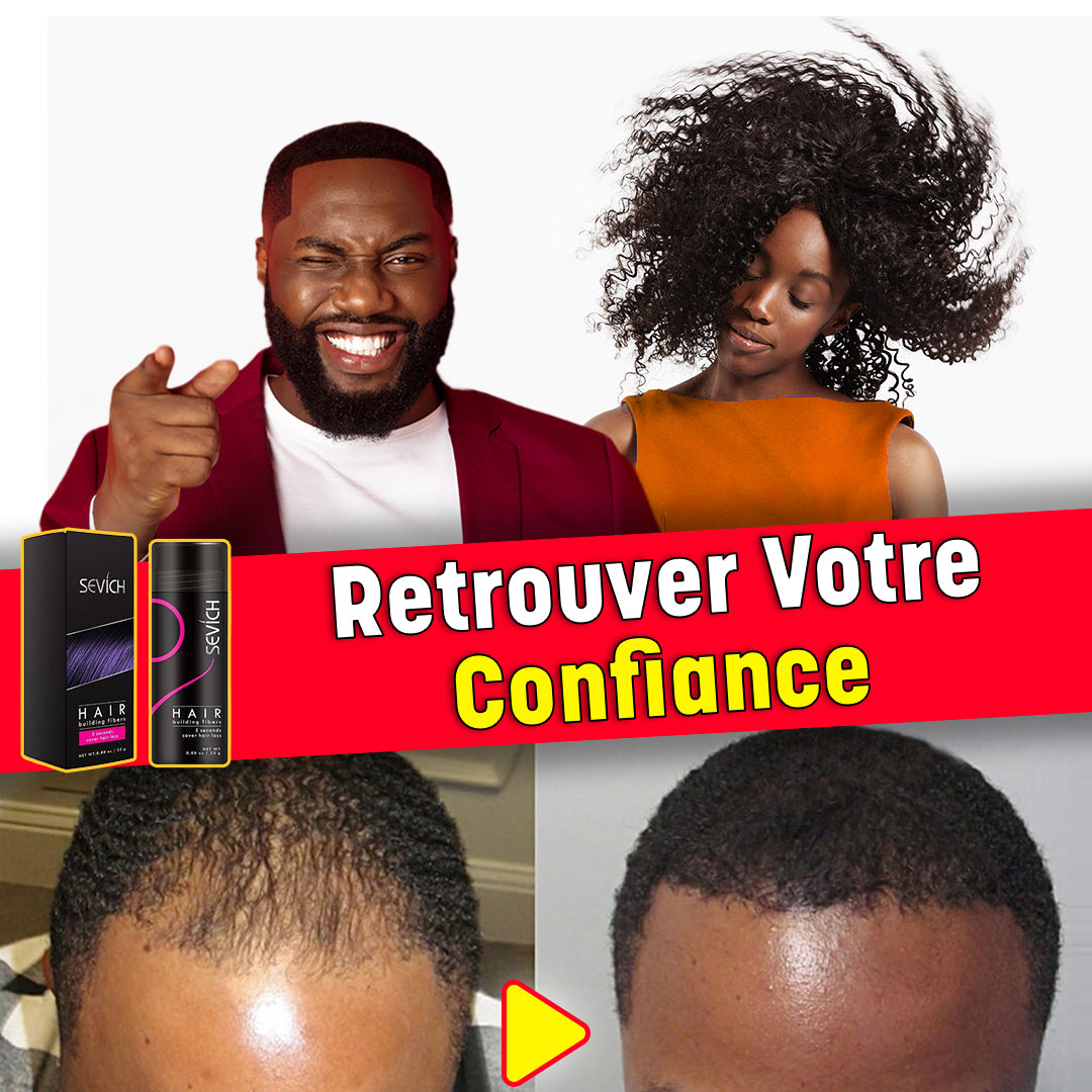 Poudre de fibre capillaire secrète-RDC