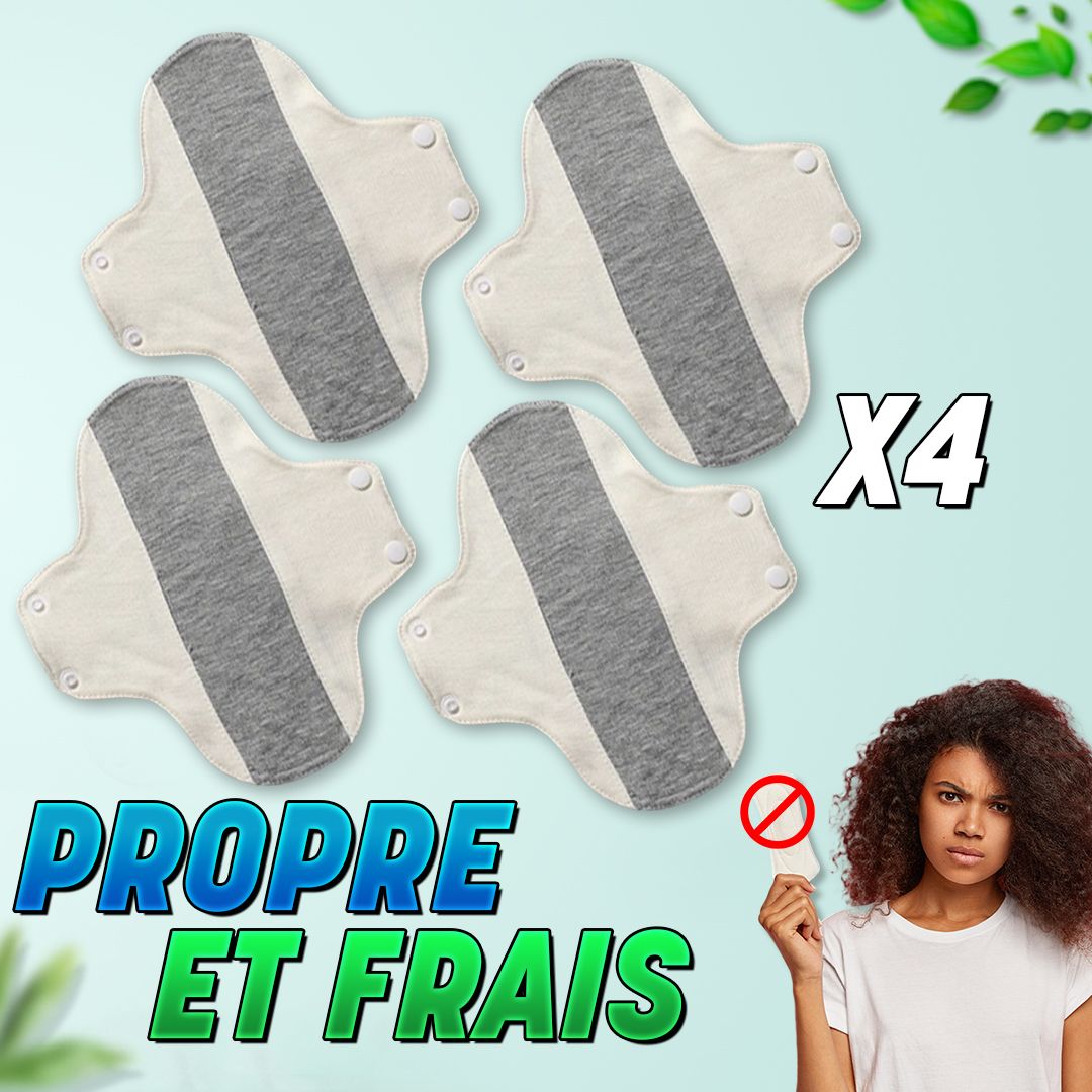 Serviettes menstruelles réutilisables-SN