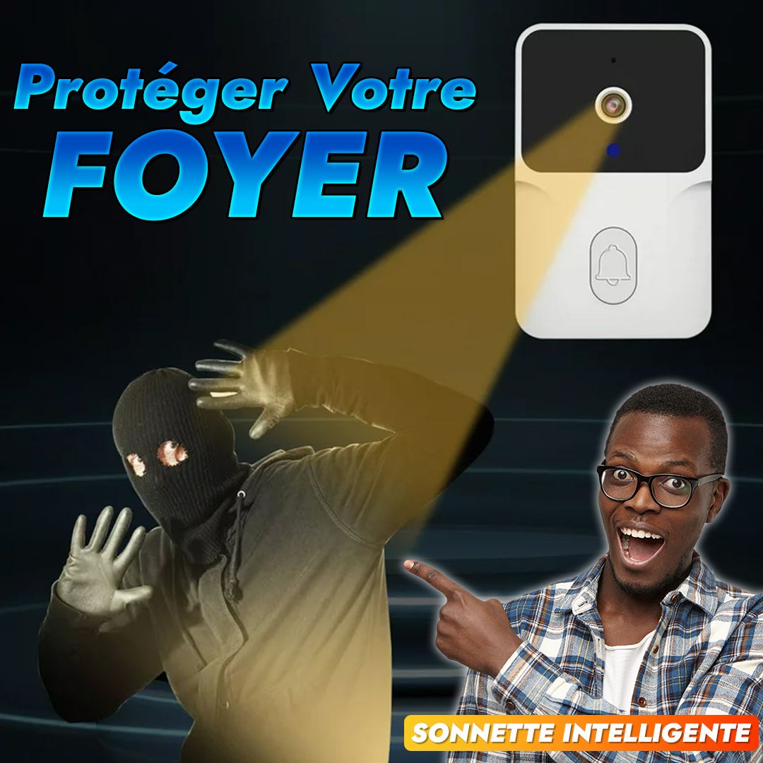 Sonnette vidéo sans fil avec caméra-CI